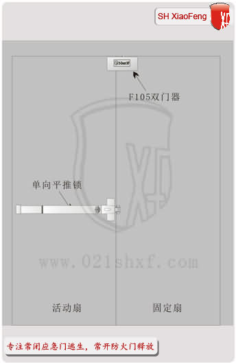 钢烤漆应急消防锁